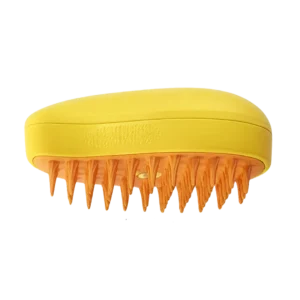 3-in-1 Steam Pet Brush – Massage, Spray & Hair Removal