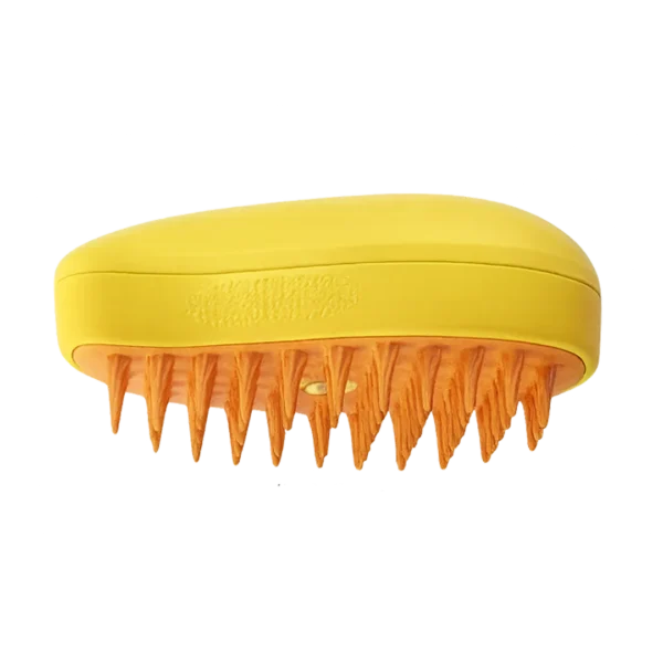 3-in-1 Steam Pet Brush – Massage, Spray & Hair Removal