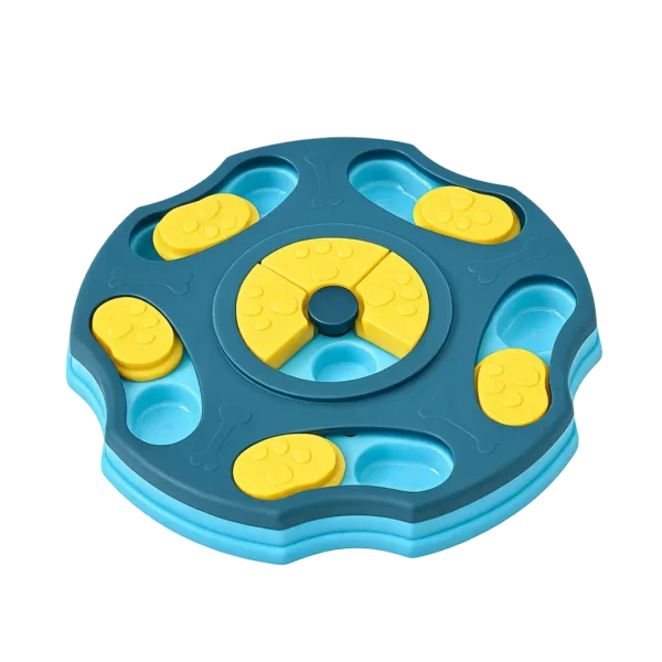 Interactive Dog Puzzle Toy – Slow Feeder & Food Dispenser