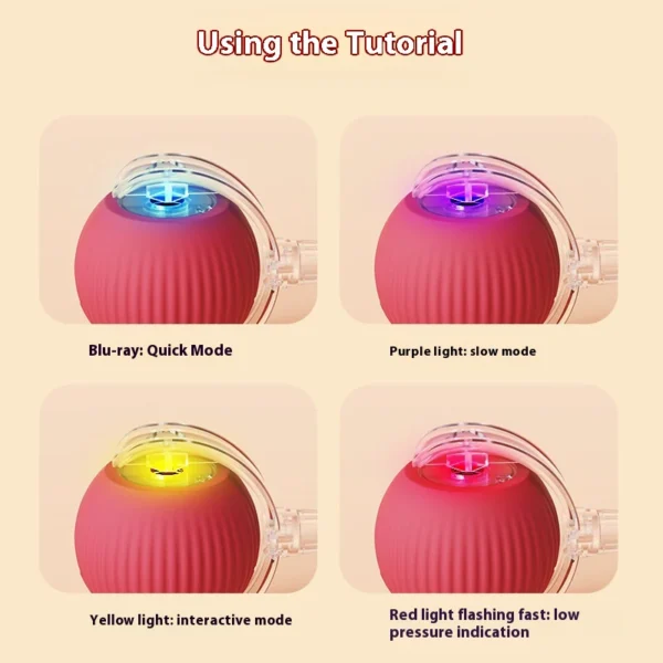 Interactive Electric Cat Ball – Smart Sensor Toy - Image 3