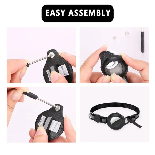 Cat Collar with AirTag Holder - Image 3