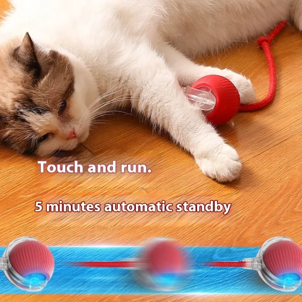 Interactive Electric Cat Ball – Smart Sensor Toy - Image 4