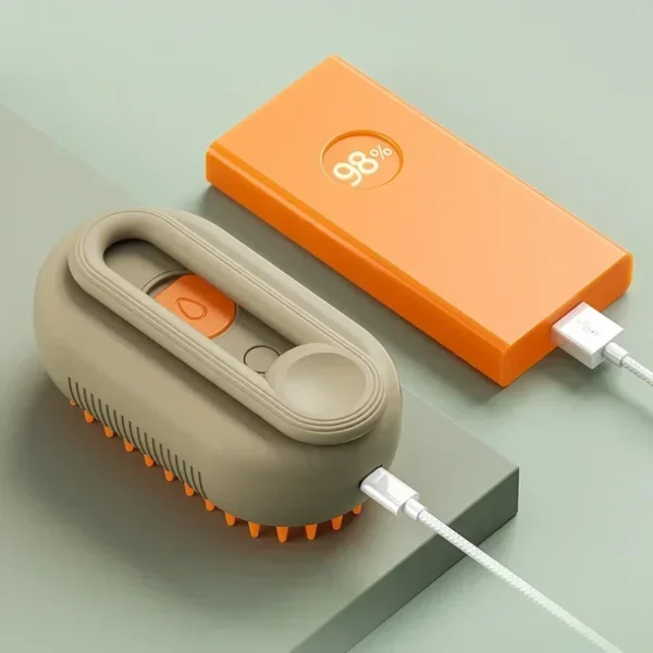 3-in-1 Steam Pet Brush – Massage, Spray & Hair Removal - Image 3