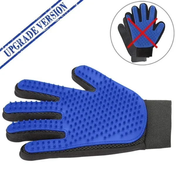 Pet Grooming Gloves – Hair Remover & Bath Brush for Dogs & Cats - Image 4