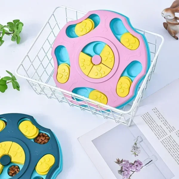 Interactive Dog Puzzle Toy – Slow Feeder & Food Dispenser - Image 4