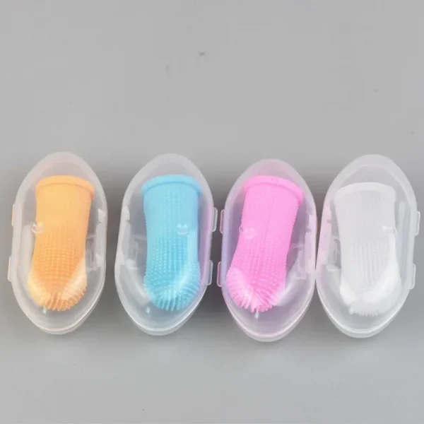 Pet Finger Toothbrush – Soft Silicone Cleaner for Dogs & Cats - Image 5