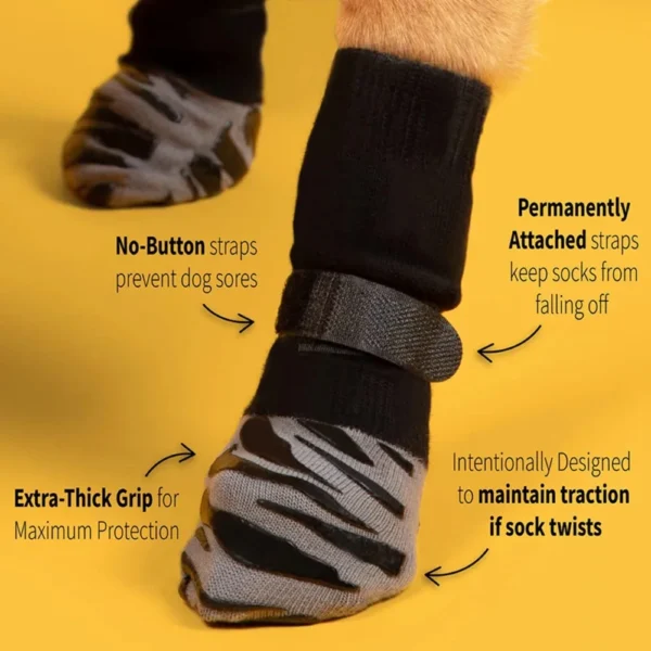 Non-Slip Dog Socks – Breathable, Waterproof & Anti-Shedding - Image 3